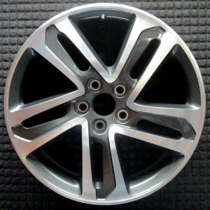 2017-2020 Acura MDX Gray 20x8 5 V-Spoke Machined Charcoal Alloy Wheel (Remanufactured OEM)