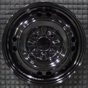 2004-2009 Kia Spectra Black Wheel (Remanufactured OEM)