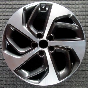 2016-2018 Hyundai Tucson Black 19x7.5 10-Spoke Machined Charcoal Alloy Wheel (Remanufactured OEM)