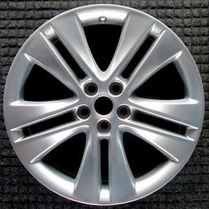 2011-2020 Chevrolet Cruze Silver 18x7.5 10-Spoke Bare Aluminum Wheel (Remanufactured OEM)