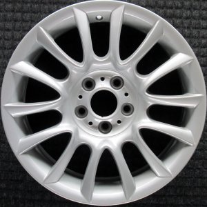 2006 BMW 325i Silver 18x8 V-Spoke Style 152 Alloy Wheel - Front (Remanufactured OEM)