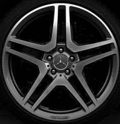 2009-2011 Mercedes-Benz CLS550 Gray Wheel - Rear (Remanufactured OEM)