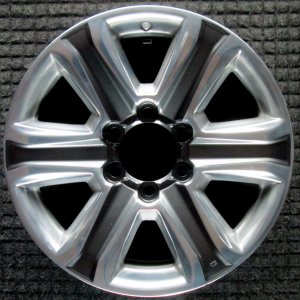 2016-2019 Toyota Tacoma Black 18x7.5 6-Spoke Alloy Wheel (Remanufactured OEM)