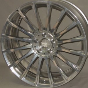 2015-2018 Mercedes-Benz S420 Silver Wheel - Rear (Remanufactured OEM)