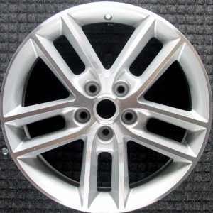 2008-2016 Chevrolet Impala Silver 18x7 10-Spoke Alloy Wheel (Remanufactured OEM)