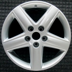 2002-2011 Audi A4 Silver 17x7.5 5-Spoke Alloy Wheel (Remanufactured OEM)