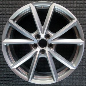 2015-2017 Audi Q5 Silver Machined Grey Alloy Wheel (Remanufactured OEM)