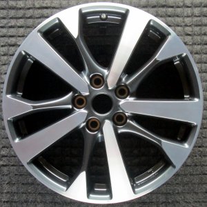 2016-2018 Nissan Altima Black 18-Inch 10-Spoke Machined Charcoal Alloy Wheel (Remanufactured OEM)