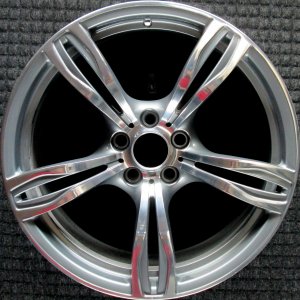 2012-2019 BMW M6 Silver Wheel - Rear (Remanufactured OEM)
