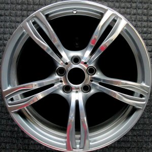 2011-2019 BMW M6 Silver Wheel - Front (Remanufactured OEM)