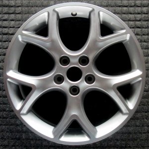 2013-2014 Ford Focus Black 17-inch 5 Y-Spoke Smoked Hyper Painted Alloy Wheel (Remanufactured OEM)