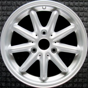 2008-2015 Smart Fortwo Silver Wheel - Rear (Remanufactured OEM)