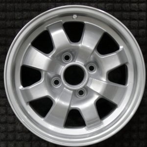 1977-1982 Porsche 924 Silver Wheel (Remanufactured OEM)
