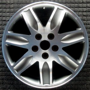 2004-2011 Mitsubishi Endeavor Black 17x7 7-Spoke Machined Alloy Wheel (Remanufactured OEM)