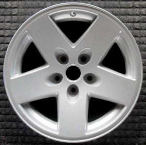 2002-2006 Jeep Wrangler Silver Wheel (Remanufactured OEM)