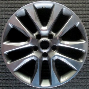 2016-2021 Jeep Grand Cherokee Silver 20x8 Polished Tech Gray Alloy Wheel (Remanufactured OEM)