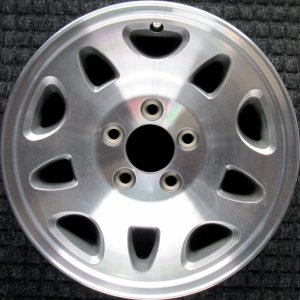 2010-2011 Ford Ranger 10 Tear Drop Hole Machined Charcoal Alloy Wheel (Remanufactured OEM)
