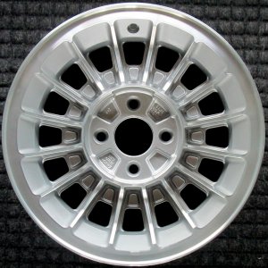 1987-1991 Ford Mustang Silver Wheel (Remanufactured OEM)