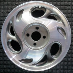 1995-2001 Saturn SL Black Wheel (Remanufactured OEM)