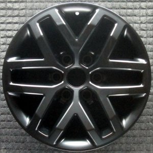 2017-2020 Ford F-150 Black 17x8.5 6-Split-Spoke Machined Charcoal Alloy Wheel (Remanufactured OEM)
