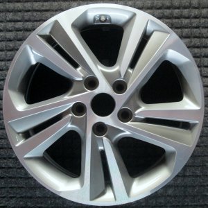 2017-2018 Hyundai Elantra Blue 17-inch 5-Spoke Machined Charcoal Alloy Wheel (Remanufactured OEM)