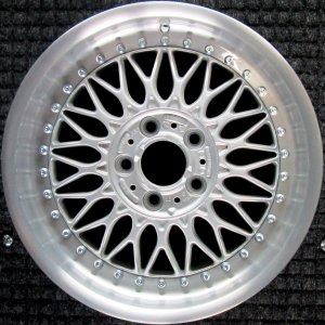 2000-2003 BMW 530i Silver Wheel (Remanufactured OEM)