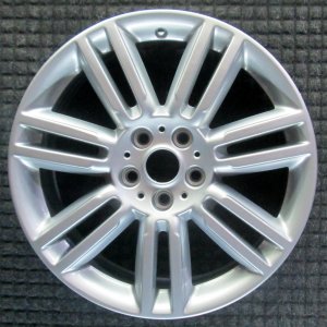 2018-2024 Mini Countryman Silver 18x7.5 7 Double Spoke Silver Alloy Wheel (Remanufactured OEM)