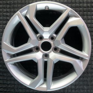 2018-2019 Audi Q5 Silver 18x8 5 Double-Spoke Silver Painted Alloy Wheel (Remanufactured OEM)