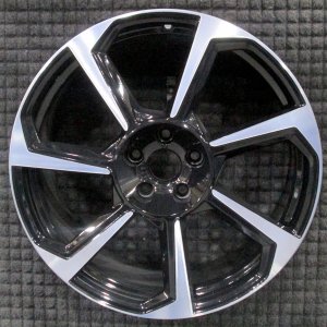 2018-2022 Audi TT Quattro Black 20x9 7-Spoke Aluminum Wheel (Remanufactured OEM)