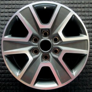 2015-2020 Ford F-150 Black Silver Painted Alloy Wheel (Remanufactured OEM)