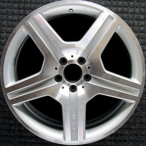 2008-2011 Mercedes-Benz S420 Silver Wheel - Rear (Remanufactured OEM)