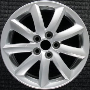 2006-2012 Lexus LS460 Silver 18x7.5 9-Spoke Alloy Wheel (Remanufactured OEM)