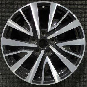 2018-2019 Subaru Outback Black 17x7.5 Machined Charcoal Alloy Wheel (Remanufactured OEM)