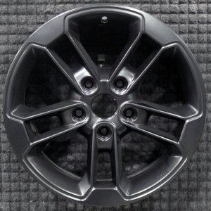 2016-2017 Jeep Wrangler Black 17-Inch Bronze Alloy Wheel (Remanufactured OEM)
