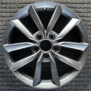 2019-2021 Honda Civic Black Painted Charcoal Alloy Wheel (Remanufactured OEM)
