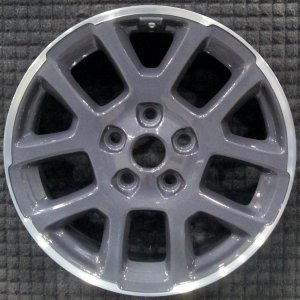 2021 Jeep Wrangler Gray 18x7.5 5 V-Spoke Machined Charcoal Alloy Wheel (Remanufactured OEM)