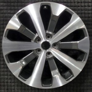 2020-2022 Kia Telluride Black 10-Spoke Machined Charcoal Alloy Wheel (Remanufactured OEM)