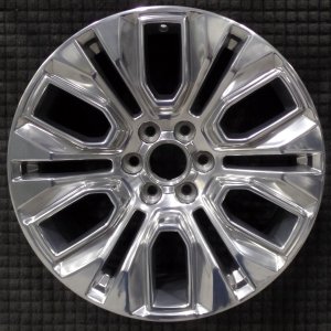 2021-2024 GMC Yukon Silver 22x9 6 Y-Spoke Polished Aluminum Alloy Wheel (Remanufactured OEM)