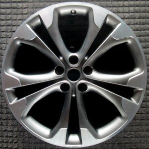 2016-2019 Buick Cascada Black 20-Inch Black Machined Lip Alloy Wheel (Remanufactured OEM)