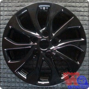 2016-2019 Nissan Sentra Black 16x6.5 10-Spoke Silver Painted Alloy Wheel (New OEM)