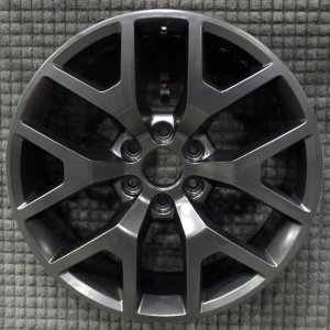 2015-2020 GMC Yukon Black 20x9 6 Y-Spoke Polished Alloy Wheel (Remanufactured OEM)