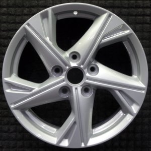 2020-2023 Hyundai Sonata Silver 16x6.5 5-Spoke Silver Painted Alloy Wheel (Remanufactured OEM)