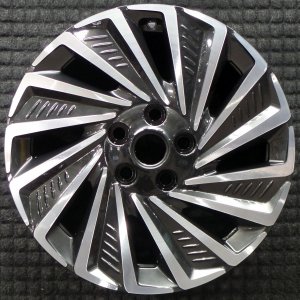 2020-2025 Hyundai Sonata Black 17x7 8-Spoke Alloy Wheel (Remanufactured OEM)