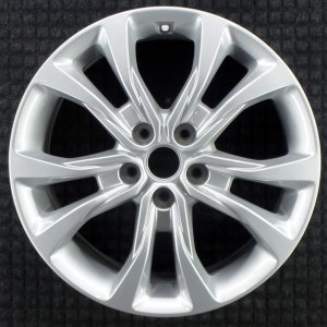 2020-2022 Kia Telluride Silver Split Spoke Painted Silver Alloy Wheel (Remanufactured OEM)
