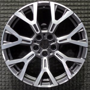 2020-2022 BMW X1 Silver 19x8 7 Y-Spoke Black Machined Alloy Wheel (Remanufactured OEM)