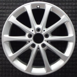 2020-2025 Mercedes-Benz CLA250 Silver 17x6.5 10-Spoke Alloy Wheel (Remanufactured OEM)