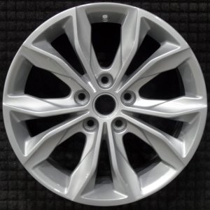 2019-2025 Chevrolet Malibu Gray 17x7.5 Silver Painted Alloy Wheel (Remanufactured OEM)
