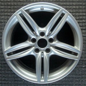 2009-2017 BMW 535i Silver Wheel - Rear (Remanufactured OEM)