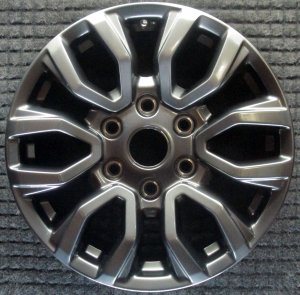 2019-2023 Ford Ranger Black 17x8 V-Spoke Painted Charcoal Alloy Wheel (Remanufactured OEM)