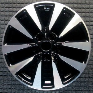 2016-2018 Nissan Altima Black 17x7.5 Machined Charcoal Alloy Wheel (Remanufactured OEM)